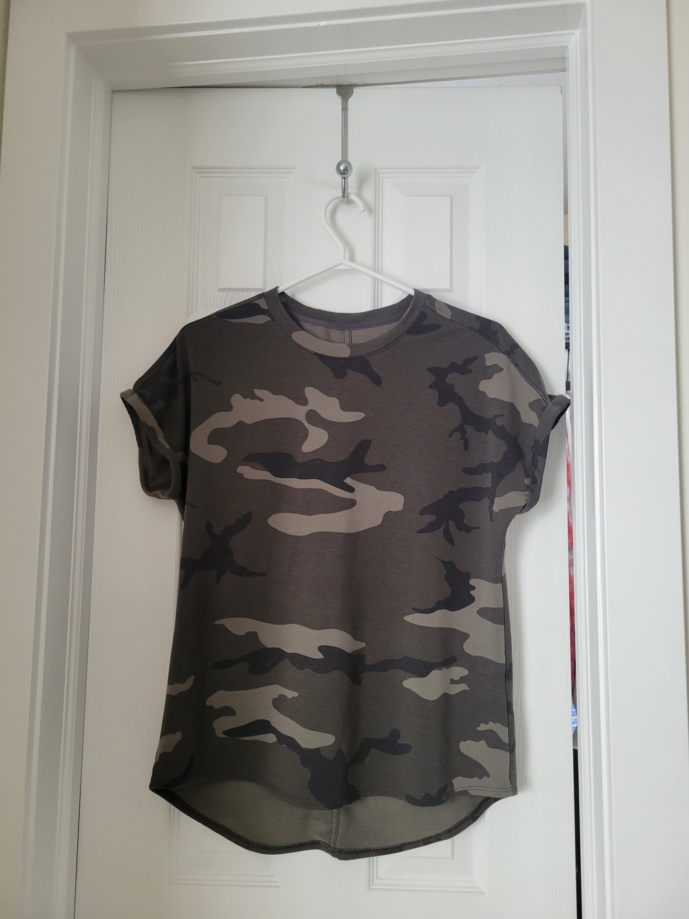 Tuff Athletics Olive Green Top Size S